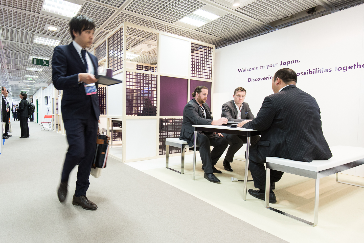 Photographe Booth Exhibition Visitors MIPIM