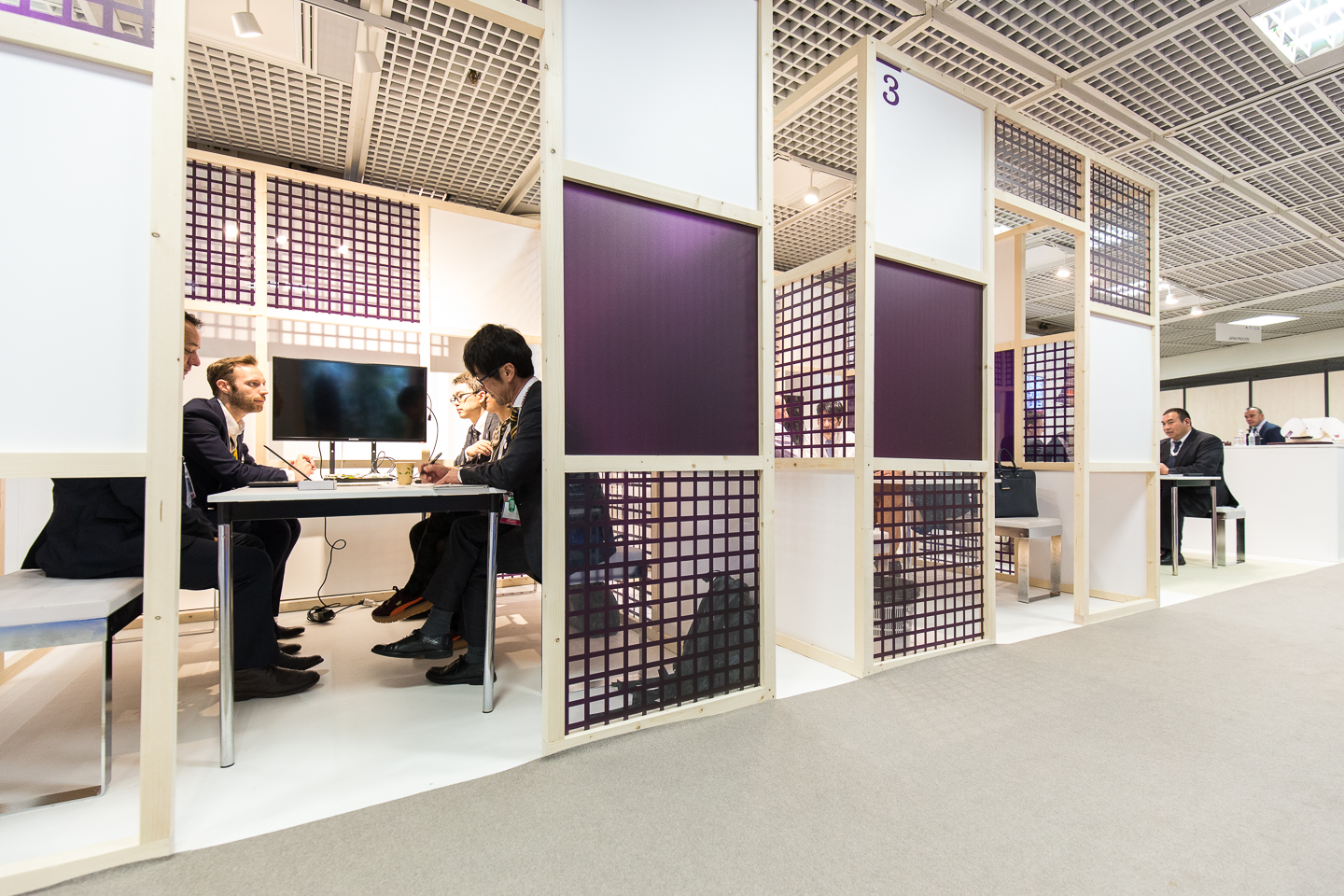 Photographe Booth Exhibition Visitors MIPIM