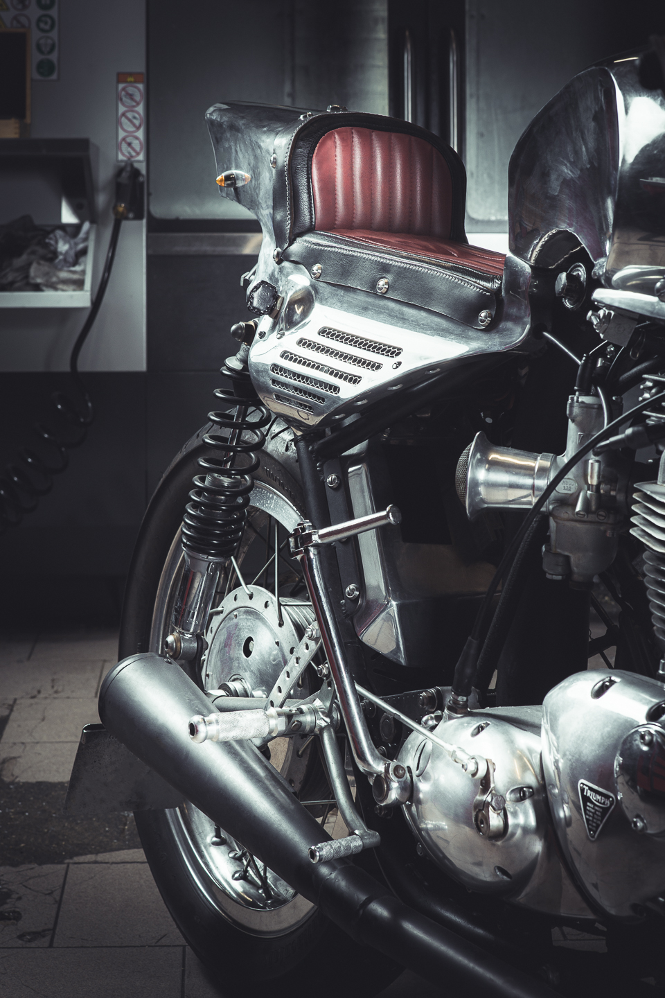 Photographie de Détails Café Racer