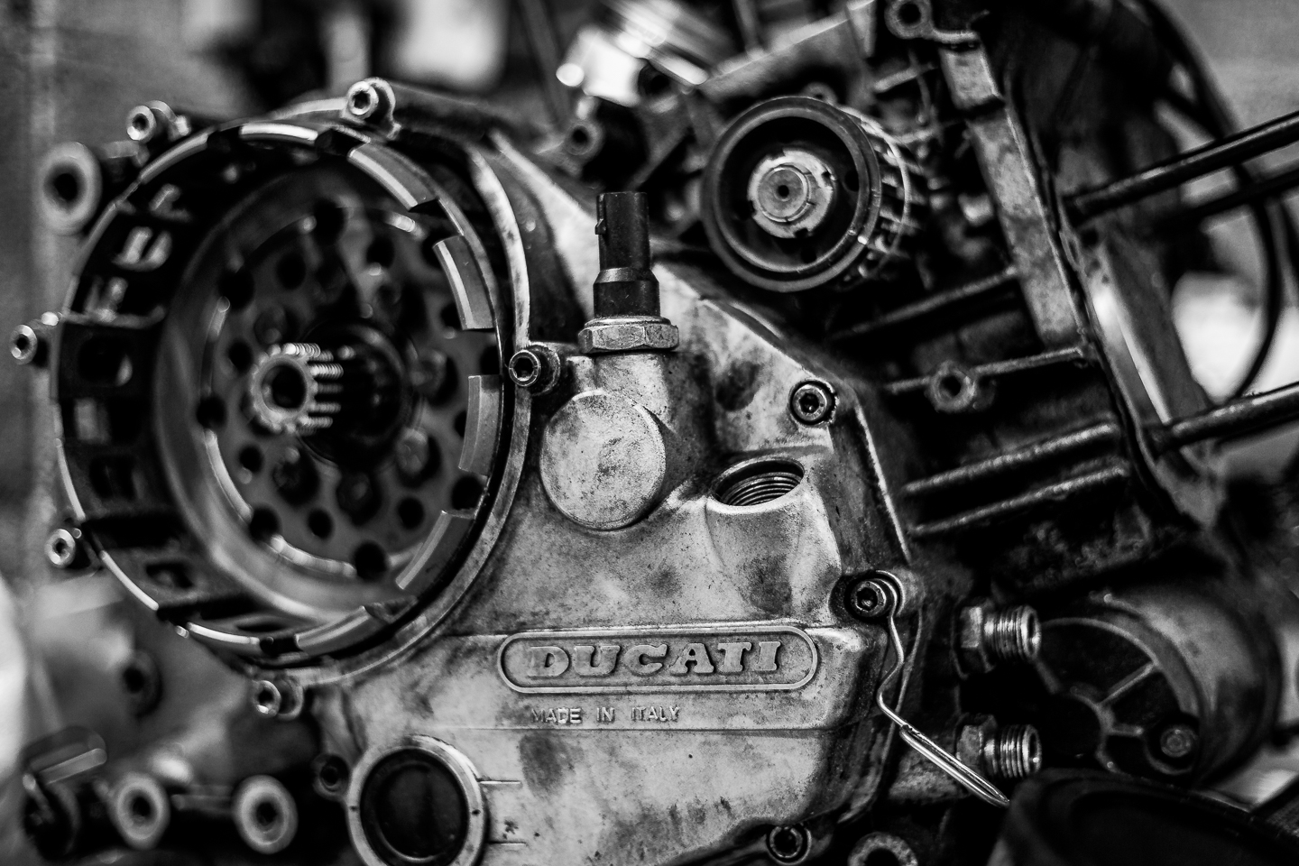 Réalisation visuel pour Atelier mécanique