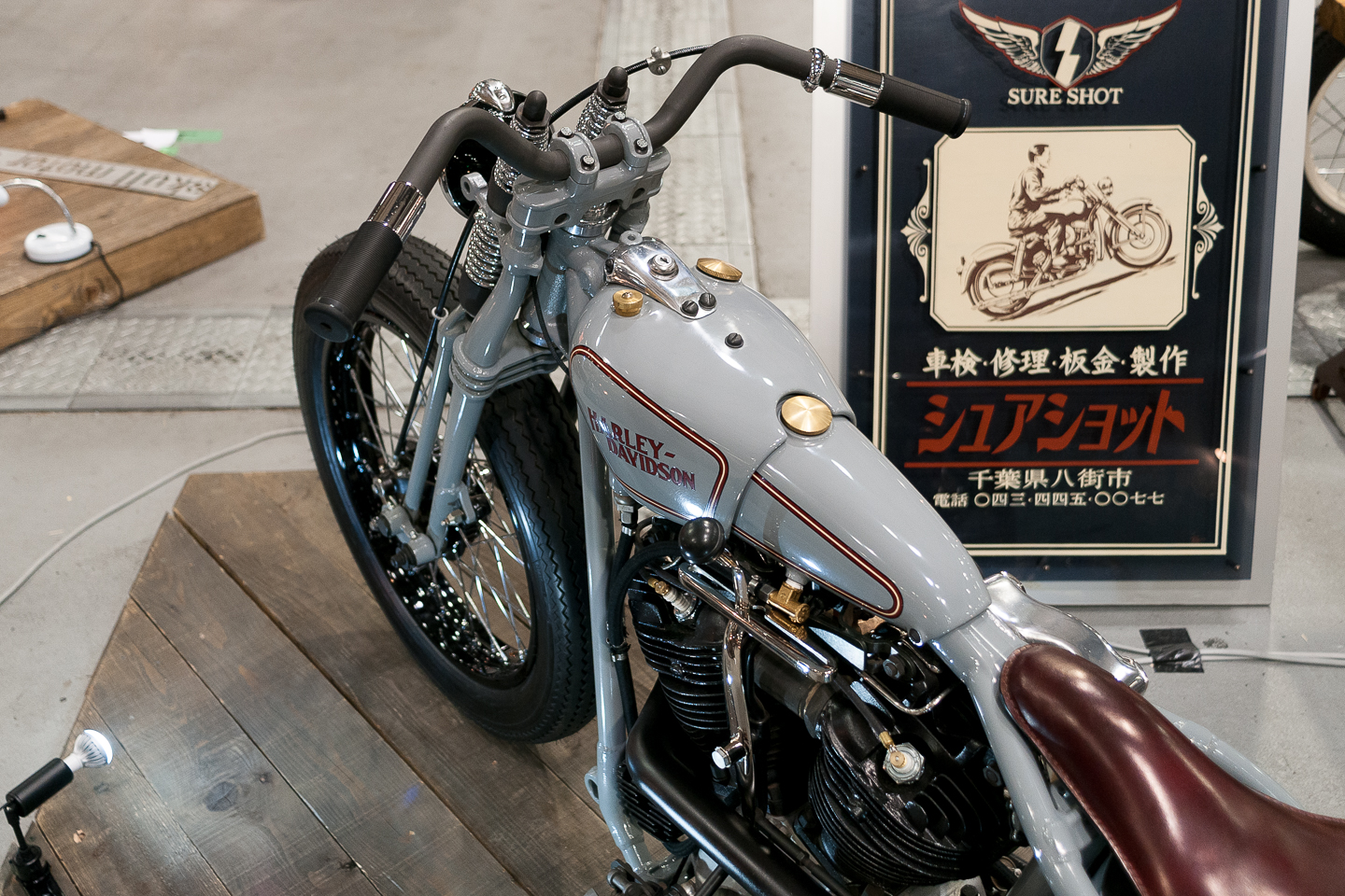 Photo de Détails Chopper Harley Japan USA